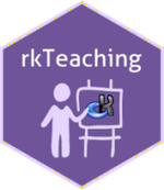 Released version 1.3.0 of the rkTeaching package